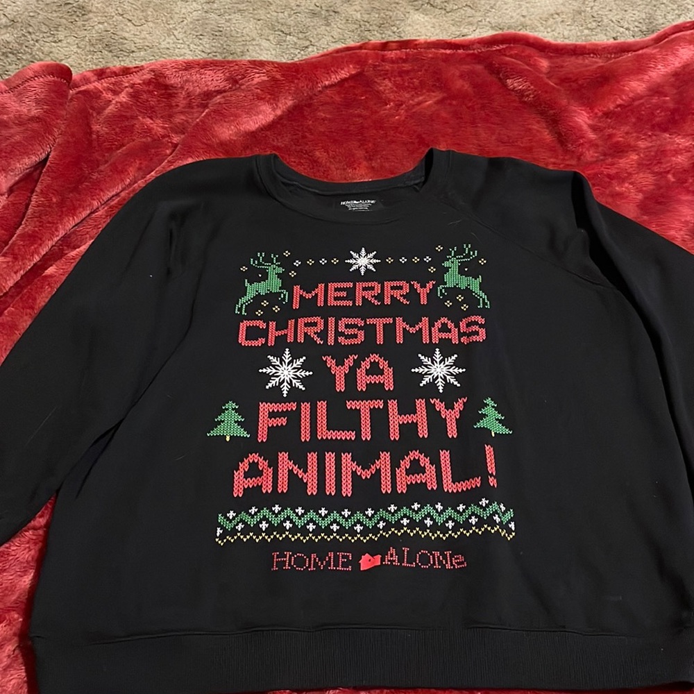 Home Alone graphic sweatshirt size 2 Torrid